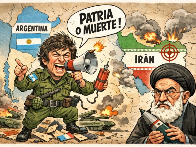 Gracias Milei: Ahora Irán ya nos trata como enemigos