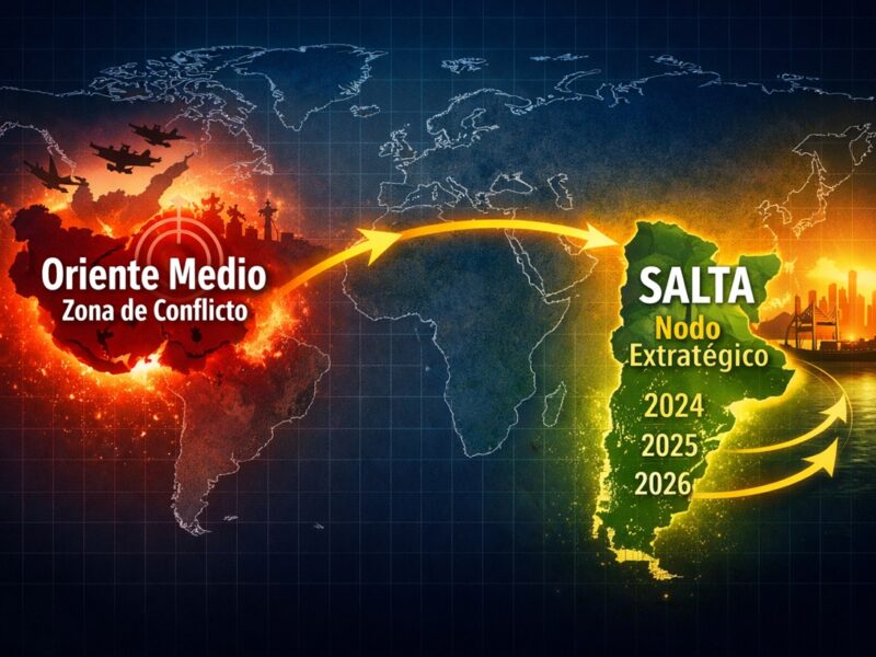 Guerra en Medio Oriente: por qué Salta debe empezar a pensarse como nodo sudamericano del Pacífico (I)
