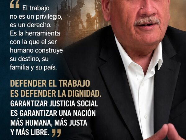 El trabajo, la dignidad y la justicia social no son monedas de cambio del mercado