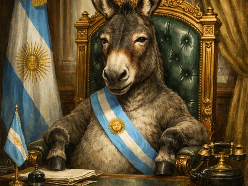 Oda patriótica al noble burro argentino
