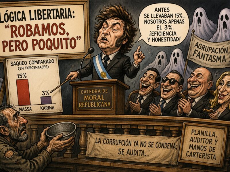 La «Agrupación Fantasma» en diputados y su lógica libertaria en Salta: “Robamos, pero poquito”