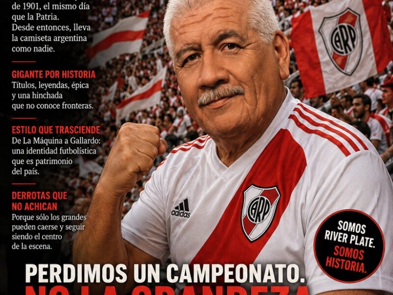 River, incluso derrotado agiganta su grandeza