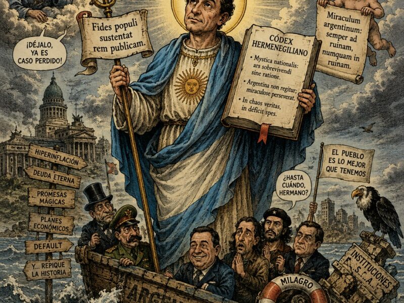 La extraña teología que mantiene viva a la Argentina: Un país que sobrevive contra toda evidencia