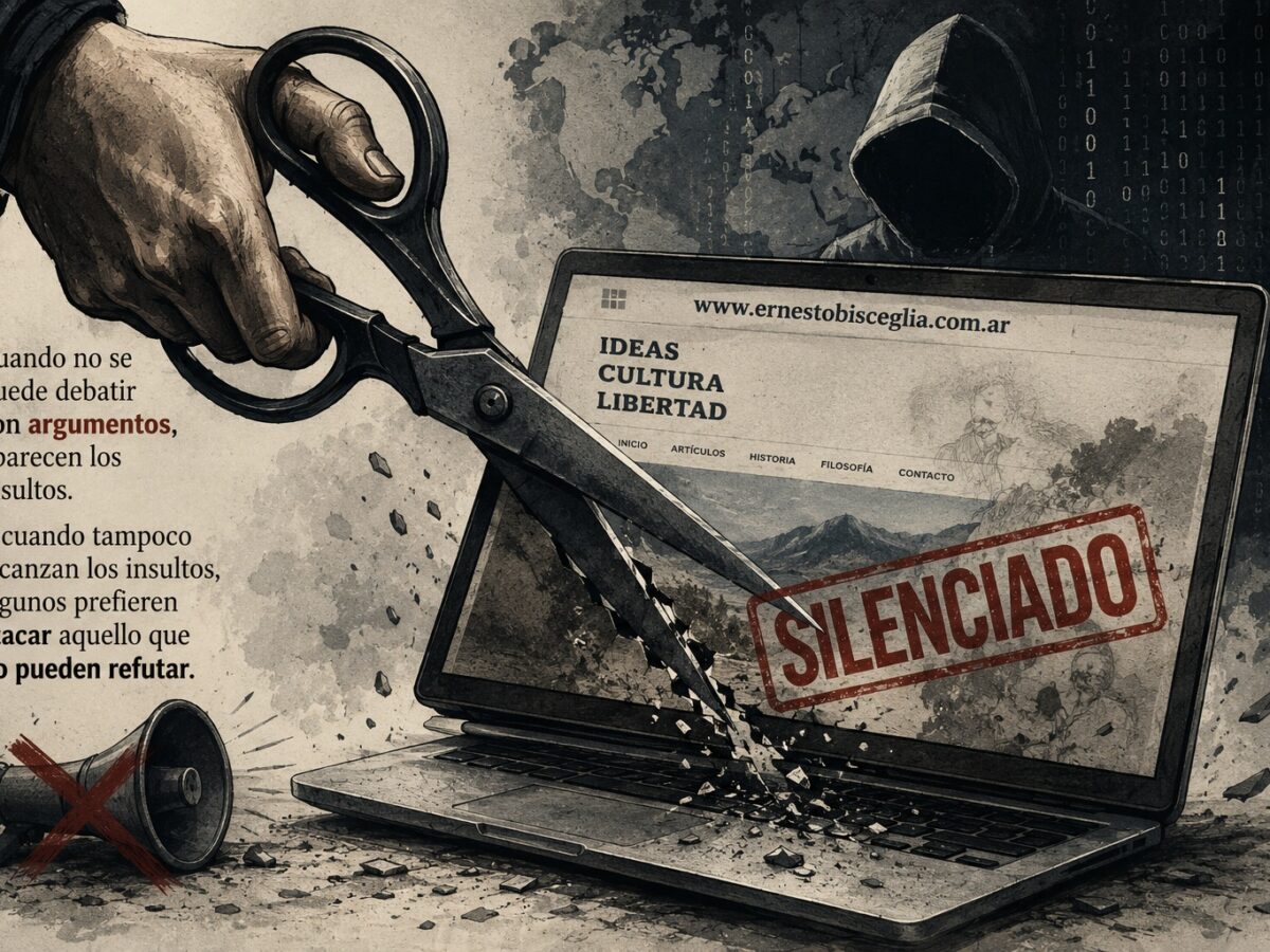 Sobre el ataque a nuestro Sitio: Cuando no se puede debatir con el adversario hay que silenciarlo